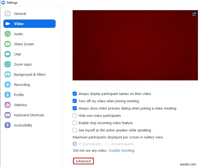 ফিক্স জুম একটি ক্যামেরা সনাক্ত করতে অক্ষম 