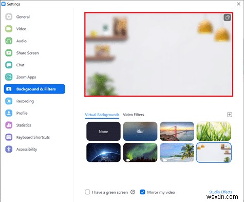 কীভাবে জুমে ব্যাকগ্রাউন্ড ব্লার করবেন