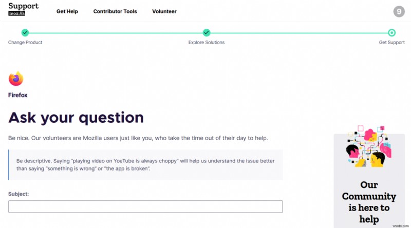 แก้ไข Firefox ไม่ตอบสนอง 