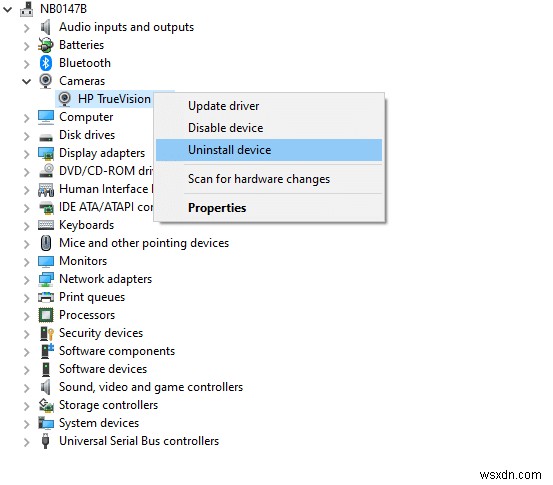 0xC00D36D5 ফিক্স করুন Windows 10 এ কোন ক্যামেরা সংযুক্ত নেই 