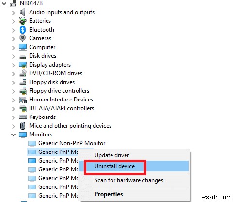 แก้ไขความสว่างของ Windows 10 ไม่ทำงาน 