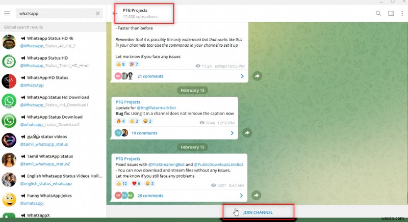 কিভাবে উইন্ডোজ 10 এ টেলিগ্রাম ভিডিও ডাউনলোড করবেন 