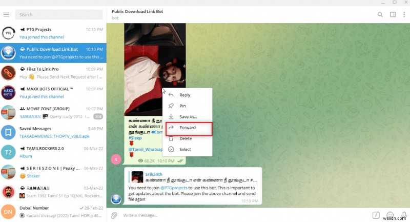 কিভাবে উইন্ডোজ 10 এ টেলিগ্রাম ভিডিও ডাউনলোড করবেন 