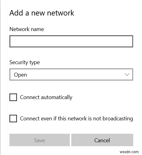 Windows 10 এ কোন WiFi নেটওয়ার্ক খুঁজে পাওয়া যায়নি তা ঠিক করুন