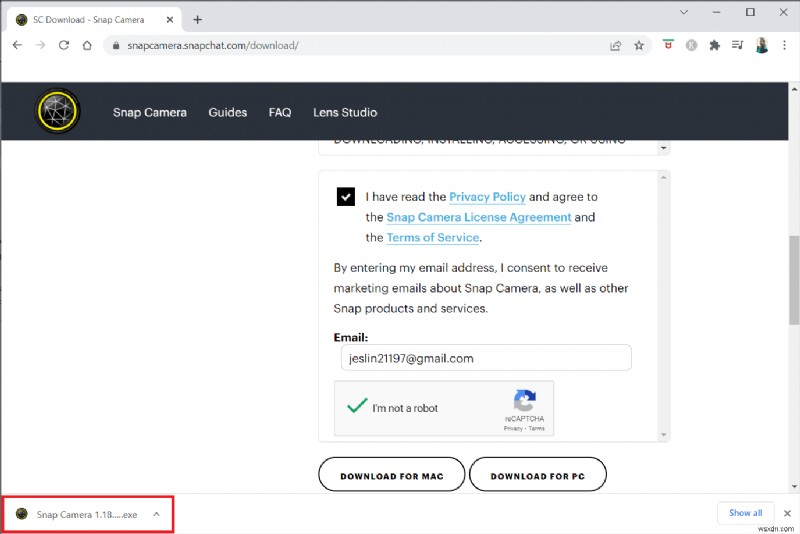 স্ন্যাপ ক্যামেরা কোন উপলব্ধ ক্যামেরা ইনপুট ত্রুটি ঠিক করুন
