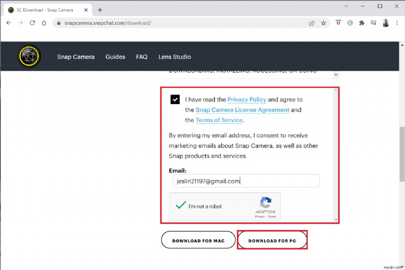 স্ন্যাপ ক্যামেরা কোন উপলব্ধ ক্যামেরা ইনপুট ত্রুটি ঠিক করুন