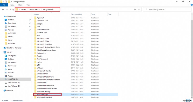 Sửa lỗi hệ thống tệp Windows 10 2147219196 