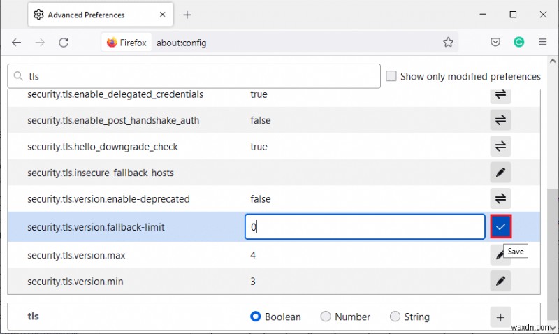 แก้ไข Firefox SSL_ERROR_NO_CYPHER_OVERLAP ใน Windows 10 