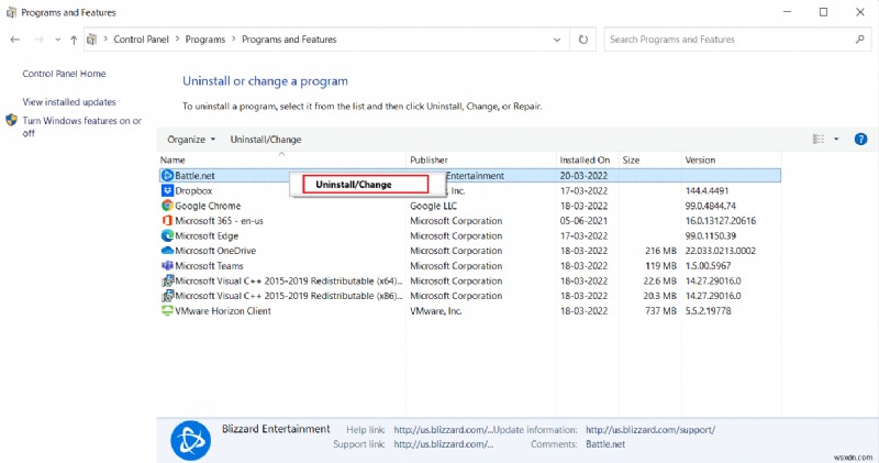 উইন্ডোজ 10-এ ব্লিজার্ডের আরেকটি ইনস্টলেশন প্রক্রিয়া চলছে 
