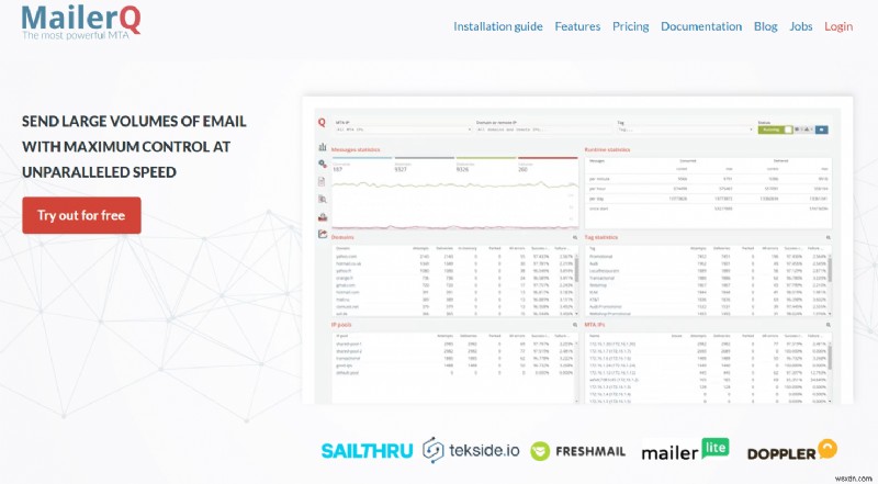 ผู้ให้บริการอีเมลมวลฟรีที่ดีที่สุด 30 อันดับแรก