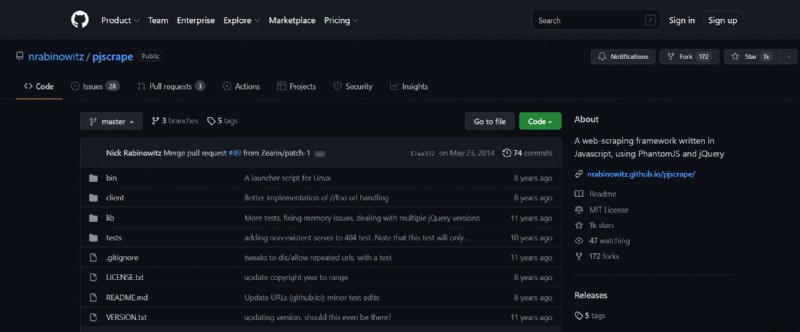 31 เครื่องมือขูดเว็บที่ดีที่สุด 
