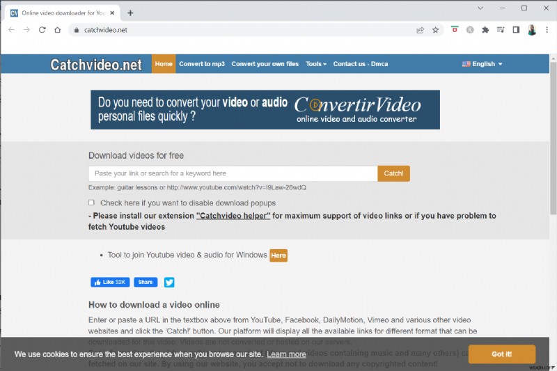 ভিডিও ডাউনলোড করার জন্য 30টি সেরা ভিডিও গ্র্যাবার টুল