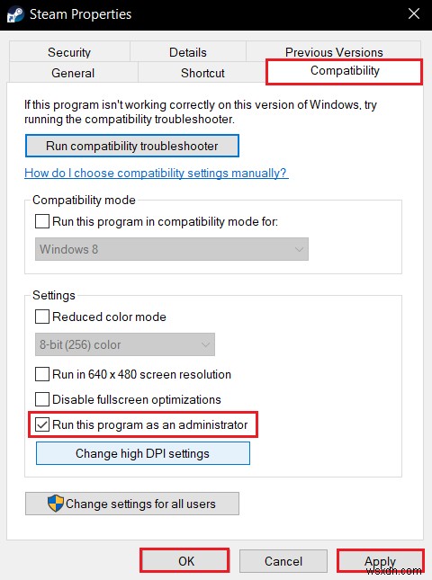 Windows 10-এ এই গেমটি খেলতে ফিক্স স্টিম অবশ্যই চলছে 