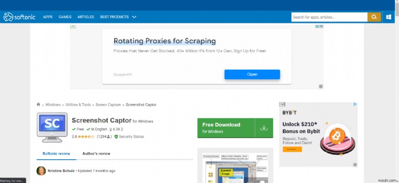ทางเลือก Snagit ฟรีที่ดีที่สุด 25 อันดับแรก