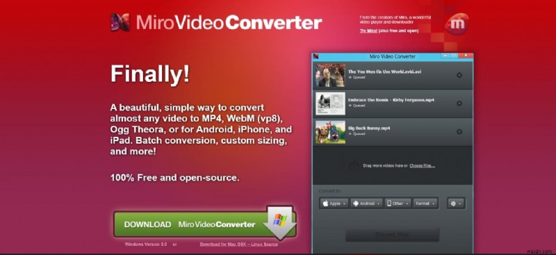 29 คอมเพรสเซอร์ MP4 ที่ดีที่สุดสำหรับ Windows