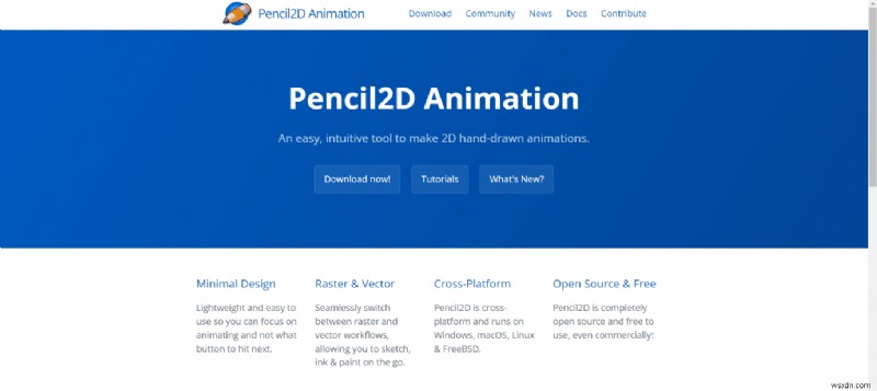 विंडोज 10 के लिए 20 सर्वश्रेष्ठ मुफ्त 2डी एनिमेशन सॉफ्टवेयर