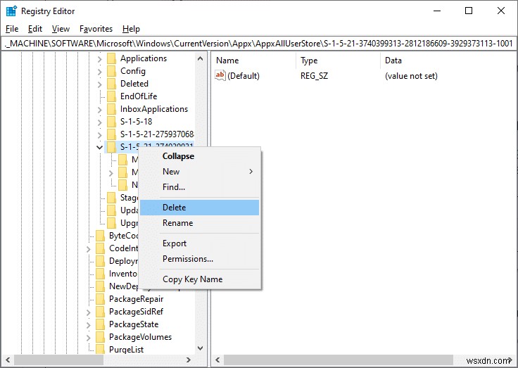 แก้ไขรหัสข้อผิดพลาด 0x80070490 ใน Windows 10 