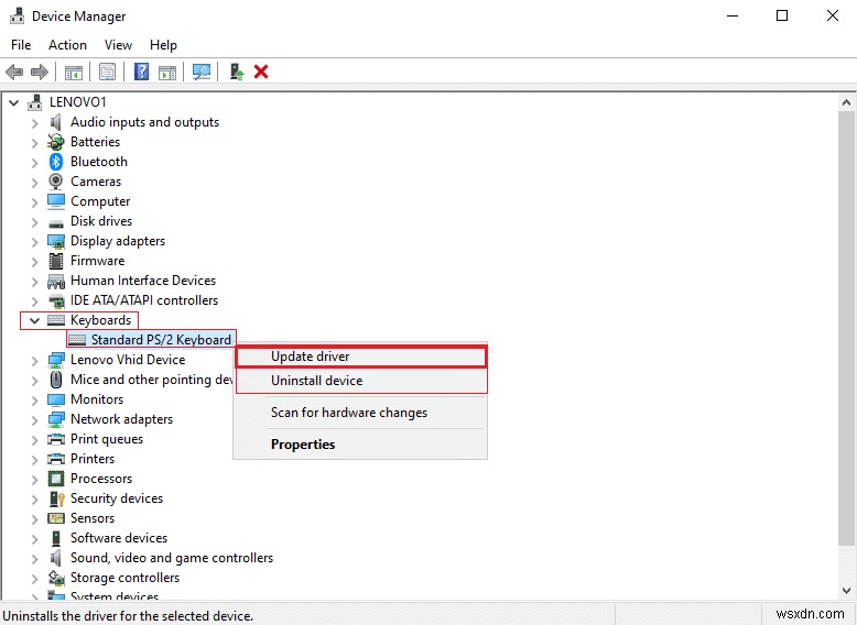 উইন্ডোজ 10 এ মেকানিক্যাল কীবোর্ড ডাবল টাইপিং ঠিক করুন 