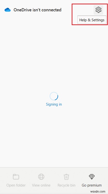 Windows 10-এ OneDrive ত্রুটি 0x8007016a ঠিক করুন 