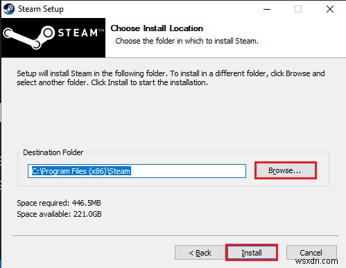 উইন্ডোজ 10 এ অনুপস্থিত steam_api64.dll ঠিক করুন