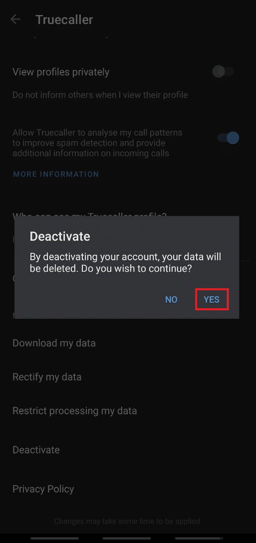 วิธียกเลิกการแสดงหมายเลขของคุณจาก Truecaller 