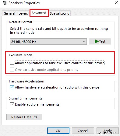 Windows 10 ভলিউম খুব কম ঠিক করুন