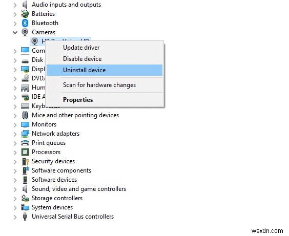 উইন্ডোজ 10-এ সমস্ত ক্যামেরা সংরক্ষিত ত্রুটি 0xA00f4288 ঠিক করুন 