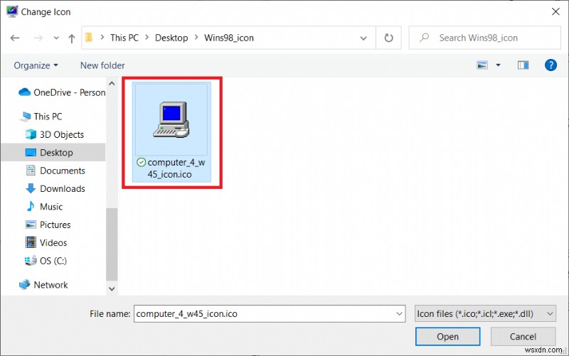 উইন্ডোজ 10 এ কিভাবে উইন্ডোজ 98 আইকন ইনস্টল করবেন 