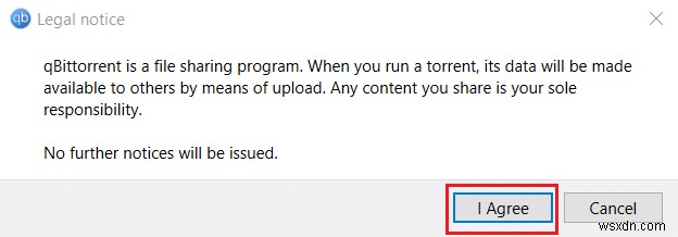 แก้ไขข้อผิดพลาด Qbittorrent I/O ใน Windows 10