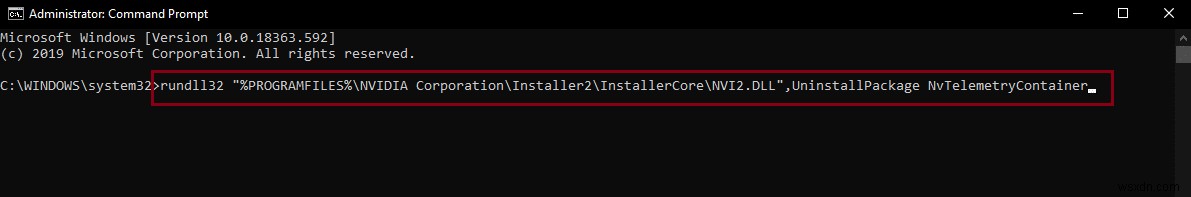 แก้ไขการใช้งาน CPU สูงของ NVIDIA Container บน Windows 10 