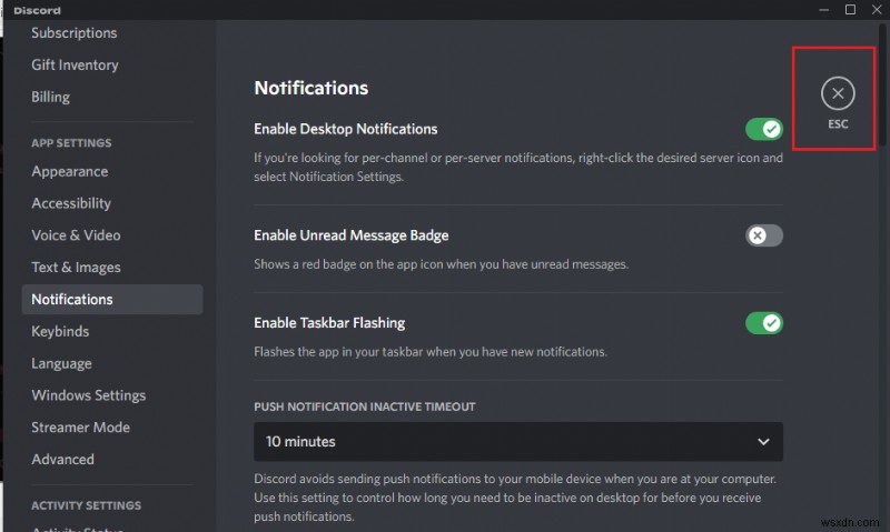 แก้ไข Red Dot บนไอคอน Discord ใน Windows 10