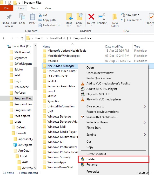 แก้ไขปัญหา Nexus Mod Manager ที่เกิดขึ้นระหว่างการติดตั้ง