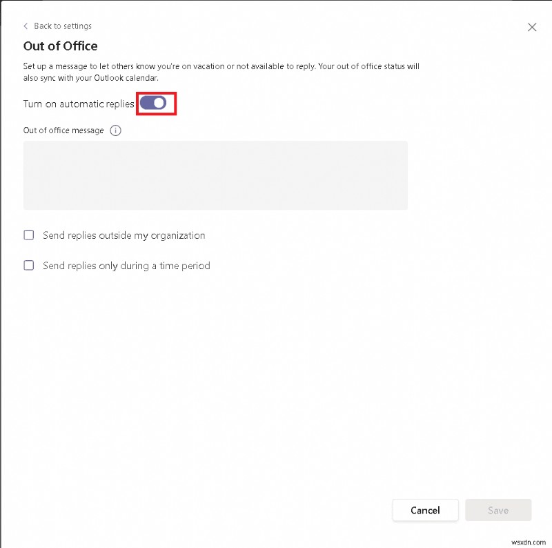 Cách rời khỏi văn phòng trong nhóm 