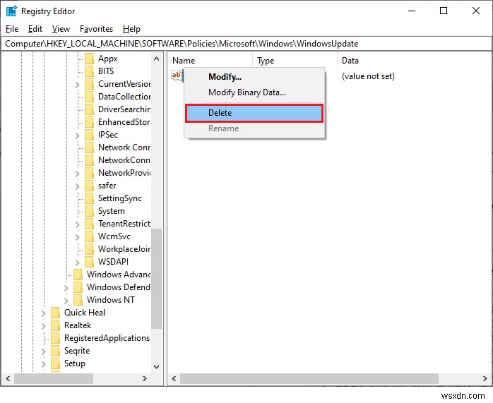 अद्यतन त्रुटि ठीक करें 0x80070bcb विंडोज 10 