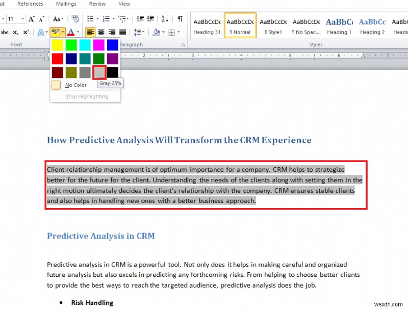 วิธีเปลี่ยนสีพื้นหลังใน Microsoft Word 