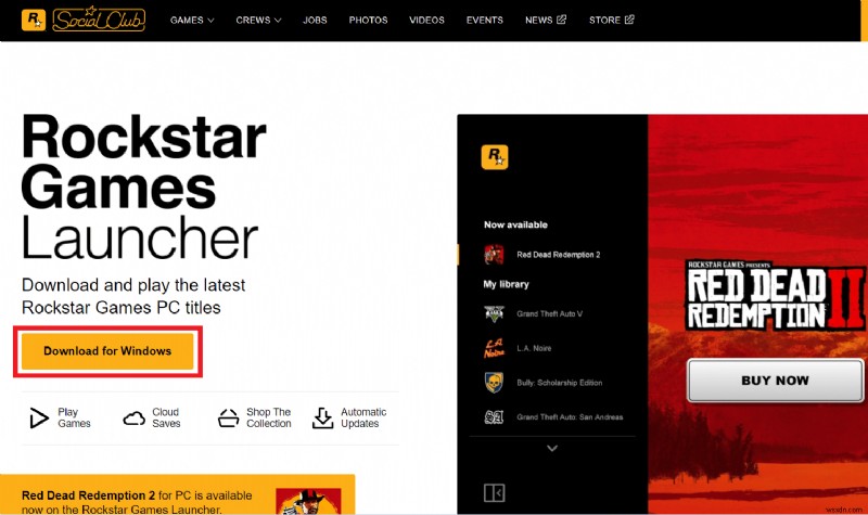 แก้ไขข้อผิดพลาด GTA V Social Club บน Windows 10 