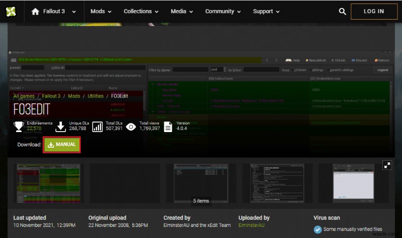 विंडोज 10 पर फॉलआउट 3 मॉड कैसे स्थापित करें 