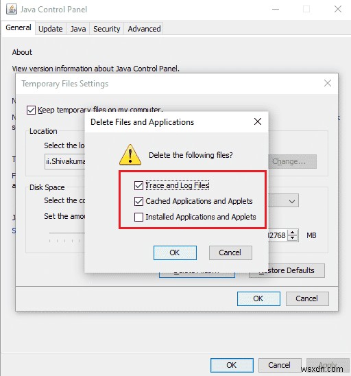 แก้ไข Java TM Platform SE Binary ไม่ตอบสนองใน Windows 10 