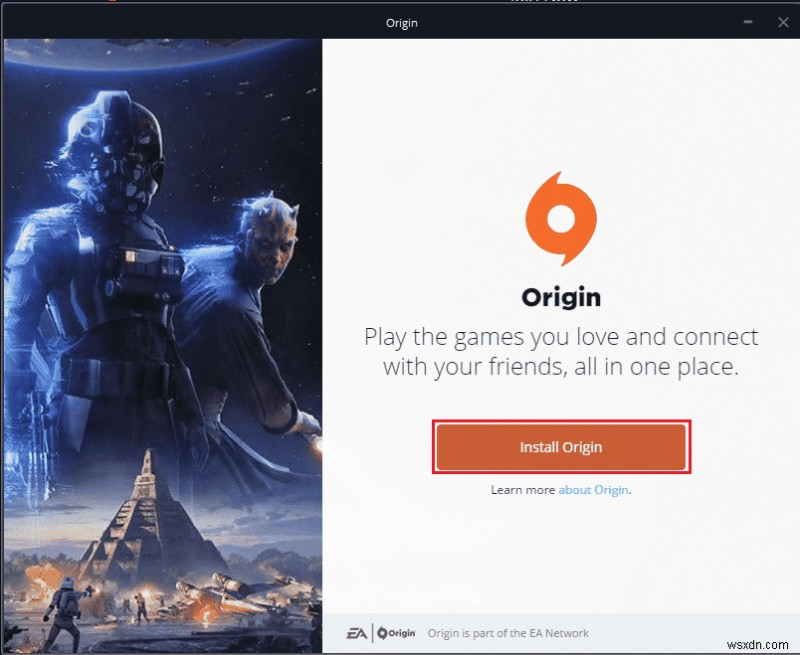 แก้ไขข้อผิดพลาด Origin 0xc00007b ใน Windows 10 