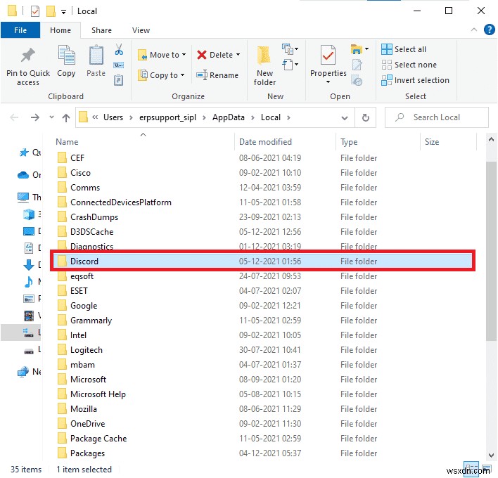 แก้ไขข้อผิดพลาด 1105 Discord ใน Windows 10 