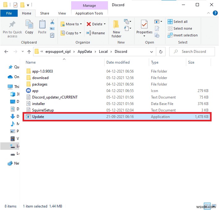 แก้ไขข้อผิดพลาด 1105 Discord ใน Windows 10 