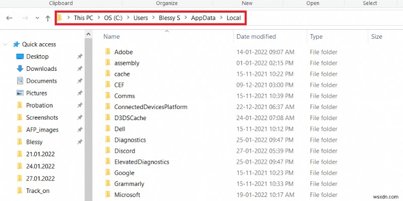 แก้ไขข้อผิดพลาด 1105 Discord ใน Windows 10 