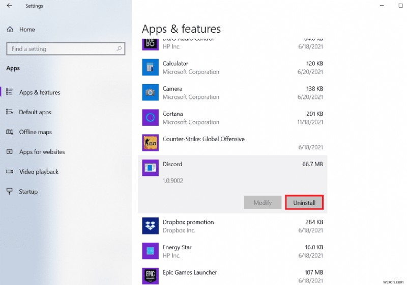 แก้ไขข้อผิดพลาด 1105 Discord ใน Windows 10 