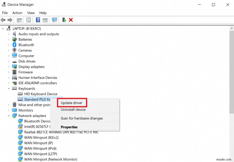 แก้ไข WASD และแป้นลูกศรที่สลับใน Windows 10