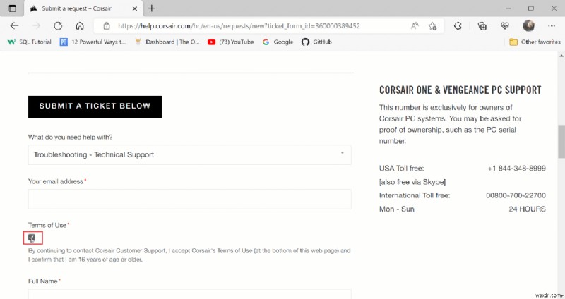 แก้ไขปุ่มด้านข้างของ Corsair Scimitar ไม่ทำงาน 