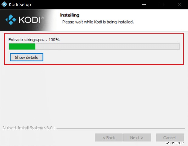 แก้ไขข้อผิดพลาด Kodi ไม่สามารถสร้างแอปพลิเคชันออก 
