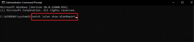 วิธีแก้ไขข้อผิดพลาด 0x3a98 ใน WlanReport 