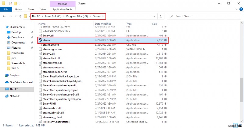 Khắc phục mã lỗi Steam 51 trong Windows 10 
