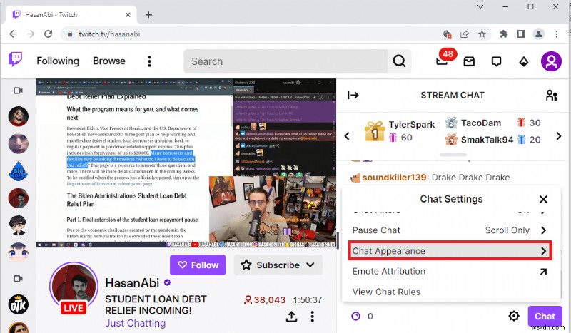แก้ไข Twitch ไม่สามารถเชื่อมต่อกับแชทได้ 
