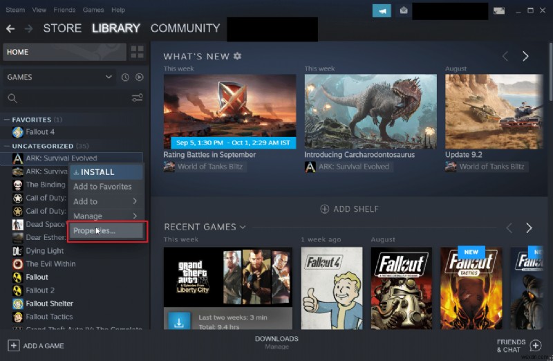 วิธีทำให้ Steam ปิดการใช้งานการอัปเดตอัตโนมัติ 